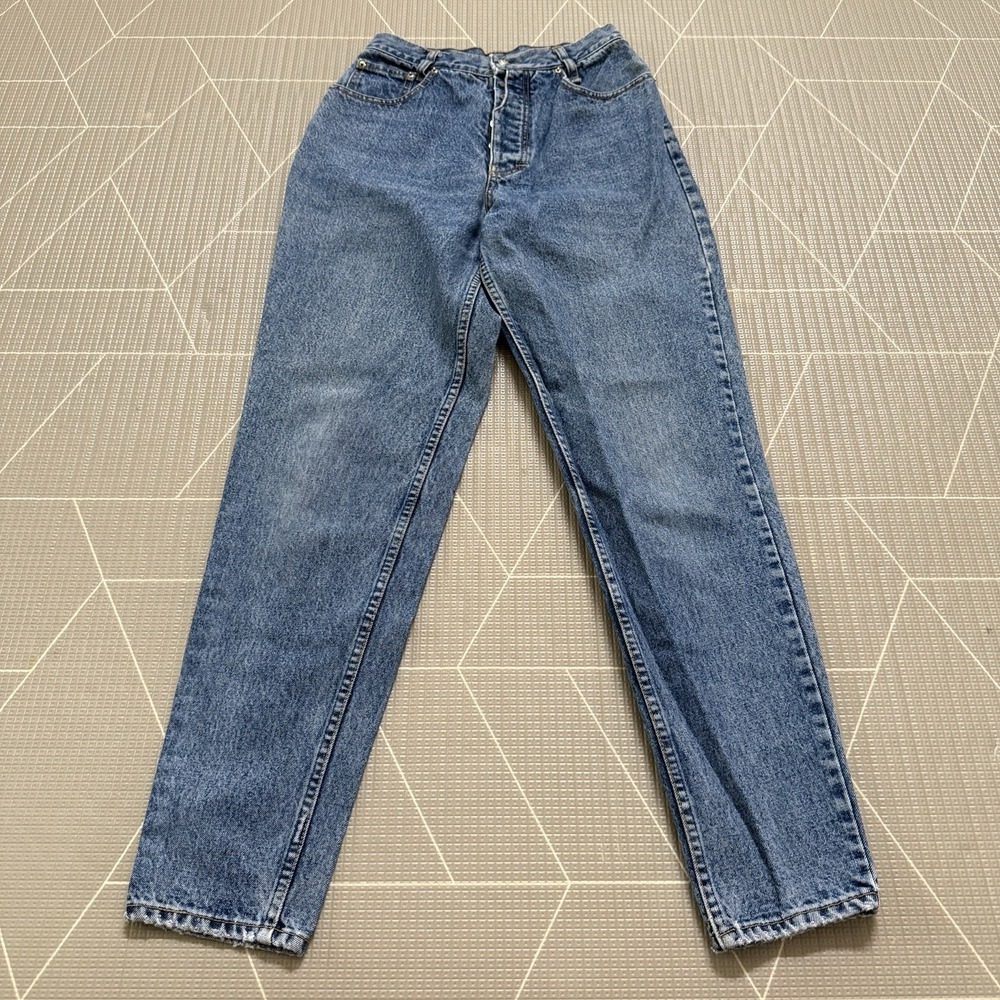 Vintage Lawman Western Jeans Women's 9 High Waisted Skinny Slim Cowgirl Rodeo